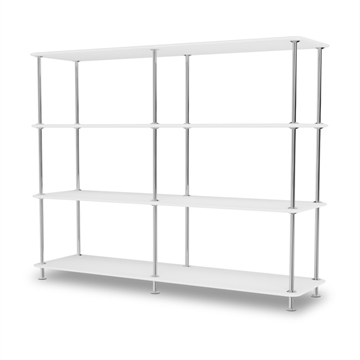 Montana Free Shelving 330000 - New White/Chrome